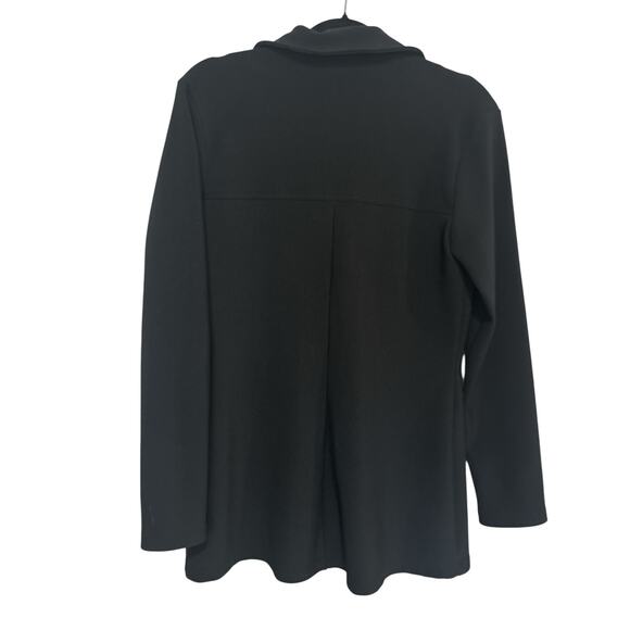 Lucky Brand Black Collared Button-Up Top – Rayon Spandex Blend – Chic & Comfy - Picture 7 of 7